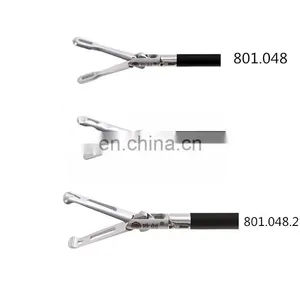 Geyi Reusable Atraumatic Forceps Autoclavable Fenstrated Grasper for Laparoscopy Surgical Instruments thumbnail-2