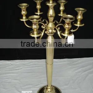 9 Lite Crystal Hanging Candelabra For Wedding thumbnail-4