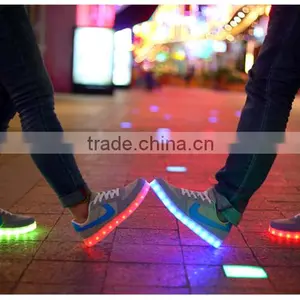 2016 New Style Led Light up Kids Shoes thumbnail-3