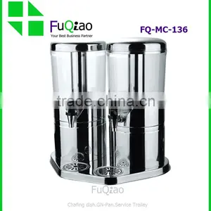 Wholesale Stainless Steel 3 Tanks Hotel Juice Dispensers , Water Tea Dispensers , Coffee Milk Dispensers Most Popular thumbnail-6