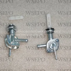 Male Thread Outer Threaded Petcock for Gx160 200 240 390 420 168f 188f 190f Gasoline Engine Fuel Tank Shut off Valve thumbnail-1