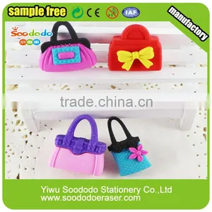 Promotional Handbag Shaped Rubber Eraser thumbnail-1