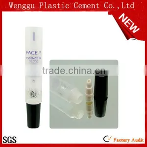 19mm 2016 Hot Selling New Design Empty Lipstick Soft Tube Lip Gloss 20ml Plastic Tube thumbnail-1