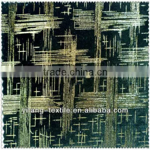 Quality Polyester Spandex Blended Korea Velvet Gilding Fabric thumbnail-1