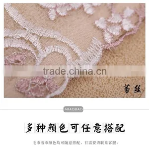 China Manufactory Cotton Fabric Wholesale Lace Terry Fabric 34*76cm / 70*140cm Towel Set thumbnail-5