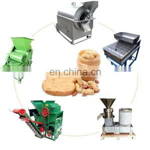 Dry Chestnut Groundnut Hazelnut Bean Skin Peanut Blanched Peeler Mango Butter Making Machine thumbnail-4