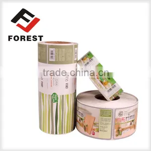 Cosmetics Adhesive Sticker, Paper Rolled Label, Colored Waterproof Paper Sticker. thumbnail-1