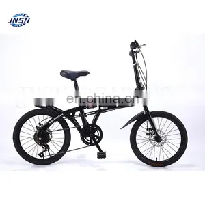 Factory Direct Sale Folding Bicycle Integrated Rear Seat Variable Speed Adult Student 16 Inch 20 Inch Male and Female Bicycle thumbnail-2