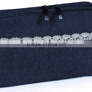 Portable Jean Cloth Jewelry Storage Bag Jewelry Pouch Travel Jewelry Organizer thumbnail-2