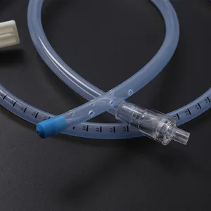 Wholesale Custom 100% Silicone Disposable Medical Sterile Stomach Feeding Tube thumbnail-3
