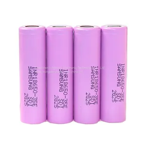 Wholesale SAMSUNG 35E 3500mAh 8A Lithium Battery for Ebike Rechargeable Batteries thumbnail-4