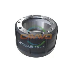 6520-3501070 Truck Brake System Brake Drum for MAN Truck thumbnail-5