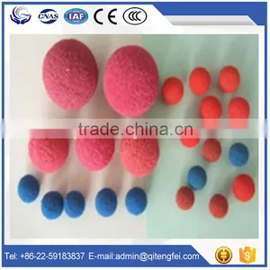 For Concrete Pump Pipes Dn125 Hard Cleaning Rubber Sponge Ball thumbnail-2