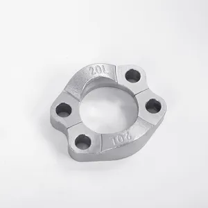 Stainless Steel Galvanized Flange, High-Pressure Welded Flange, SAE Split Flange, FL High-Pressure Hydraulic Hose Flange thumbnail-1