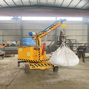 Small Manual Electric Hydraulic Small Lifting Crane thumbnail-5