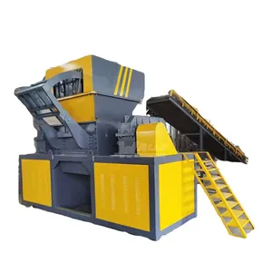 Small Metal Shredder, Workshop Aluminum Shavings, Copper Blocks and Scrap Material Shredding Equipment thumbnail-1