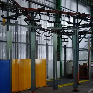 Heavy-Duty Powder Coating Line for Mechanical Equipment Used in Automotive Manufacturing thumbnail-5