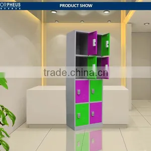 Mixture Colour Steel Locker Train Station Intelligent Parcel Dilivery Locker Public Storage Locker For Fitness Center thumbnail-2