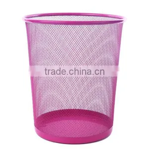 Classical Iron Net Trash Can for Personal Office thumbnail-2