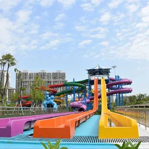 Water Park Equipment Manufacturer, Large-scale Slides, Fiberglass Slides, Water Park, Customization thumbnail-4