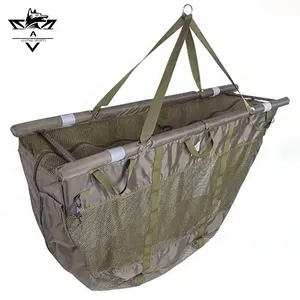 2026New Wholesale Heavy Duty Fishing Bag 130*61*30cm Floating Fish Weight Sling Foldable Portable Weight Sling for Carp Angler thumbnail-2