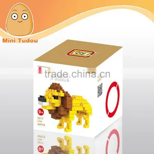 Mini Tudou Loz Diamond 3d Construction Toys Plastic Building Blocks Toys Educational Toys for Boy Kids Quality Choice thumbnail-6