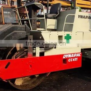 Used Road Roller Dynapac CC 421, Double Drum Road Roller thumbnail-1