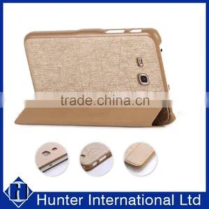 Shiny Material Smart Case Tablet Case For Tab 3 thumbnail-3