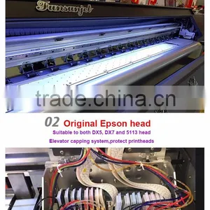 Factory Price 1.8m Solvent Digital Printer With Dx5 Head for Sticker Printing thumbnail-4
