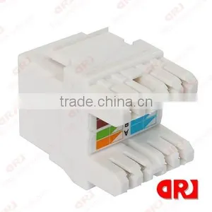 Meet TIA/EIA-568-A/B Category 6 UTP Systimax Rj45 Keystone Jack thumbnail-1