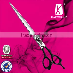 NPK16 Convex Edge Dog Groooming Scissor/ Rubber Handle Pet Scissor/ Professional Pet Scissor thumbnail-1