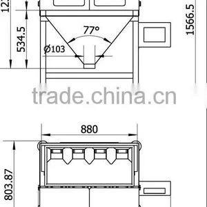 4 Head Linear Weigher With Form Fill Seal Rice,sugar,seed,salt,coffee and Season Powder Packaging Machine thumbnail-3