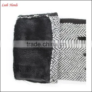 2016 Ladies Woolen Smart Gloves for Wholesale With Polyester Lining thumbnail-2