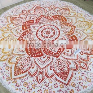 Round Towel Beach Wrap Throw Hippie Yoga Mat Indian Mandala Roundies thumbnail-1
