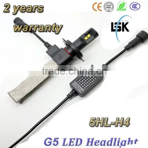 G5 LED Headlight 20w hi / lo Beam Hot Sale Led h4 Lights Bulb 6000lm thumbnail-3