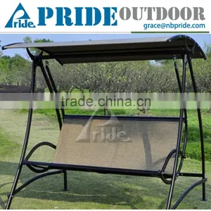 3 Seat Hnading Swing Chair Outdoor Swing Chair Bed For Sale Gazebo Swing Bed thumbnail-1
