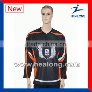 Personalized Custom Sublimation Blank Hockey Jersey thumbnail-1