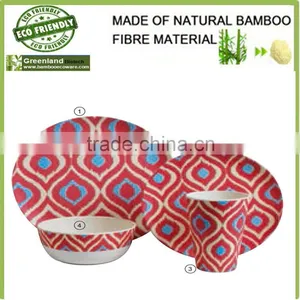 Natural and Green Bamboo Fiber Tableware ,bamboo Fiber Hot Selling Plate thumbnail-4