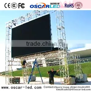 OSCARLED Fast Installation Outdoor Full Color P6.67 Rental Big Screen Led Display High Resolution Led Flexible Video Display thumbnail-1
