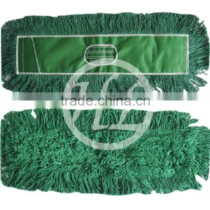 Green Polyester and Cotton Dust Mop thumbnail-1
