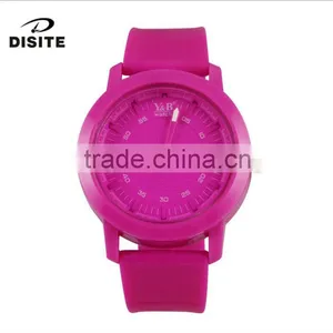 Best Selling Coulorful Kids Silicon Comfortable Wear Watch Made in China thumbnail-4