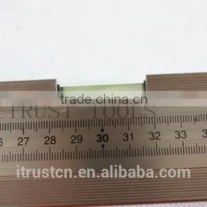 Gauging Tools Aluminium Spirit Level With Ruler and Good Bubble MT2050 thumbnail-4
