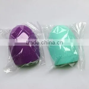 Brushegg Silicone Brush Cleaning Egg Brush Cleaning Egg Cosmetic Brush Cleanser Mack up Makeup Brush Cleaner Clean Tools thumbnail-5