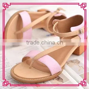Latest Design Low Heels Fashion Girl's Shoes Sandals thumbnail-1