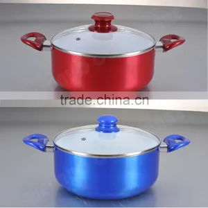 2016 Aluminium Best Sale New Design Non Stick Casserole High Quality Casserole Sauce Pot Set thumbnail-5