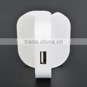 Portable USB Travel Charger Home Charger 5V 1.0A USB Charger Adapter thumbnail-2