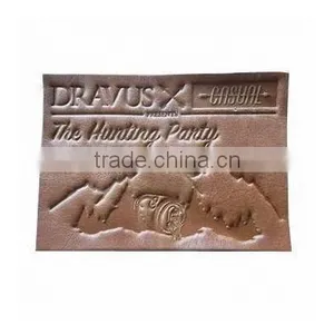 Genuines Leather Cap/jeans Embossed Leather Patch thumbnail-1