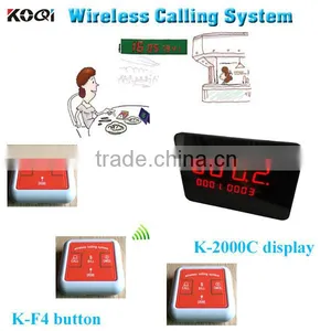 Wireless Calling Call Button Wireless Restaurant Pager Paging Systems Table Service Buzzer Call Button Restaurant Koqi Factory thumbnail-1