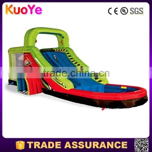 Durable Inflatable Water Slide With Pool for Kids thumbnail-1
