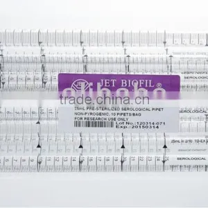 Laboratory Consumable Serological Pipets in Bulk Package thumbnail-1